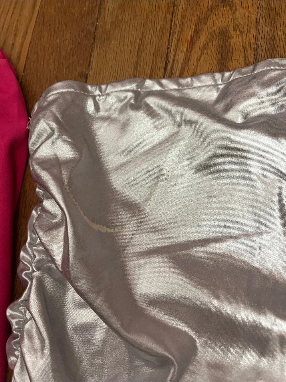 SHEIN pink asymmetrical